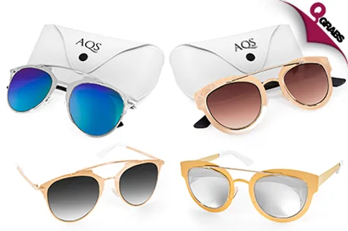 For QR199 Embrace the Sun with AQS Alfie & Jolene Sunglasses - Options for Men & Women! (QR1074 Value)